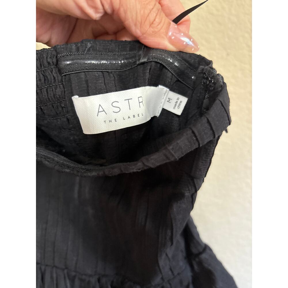 ASTR The Label Black Textured Midi Dress - Picture 2 of 5